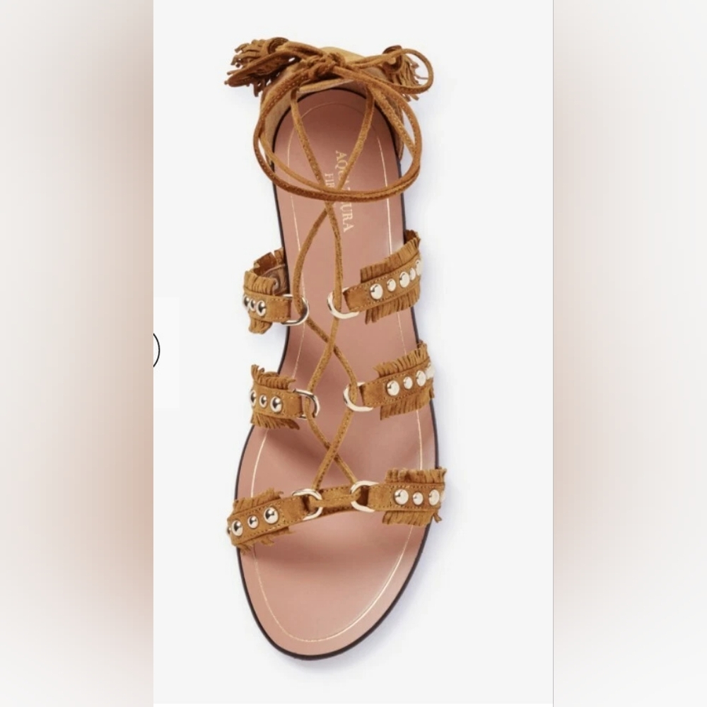 Aquazzura Tulum Flat Sandals